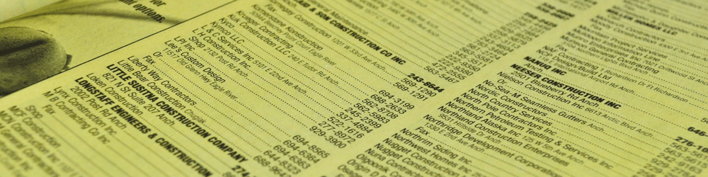 Disadvantages of Yellow Pages