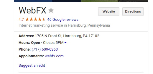 Search Engine Local Citations