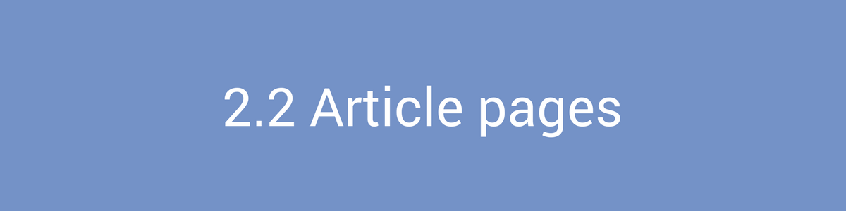 Content Marketing Articles