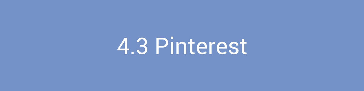 Social Media Marketing Pinterest