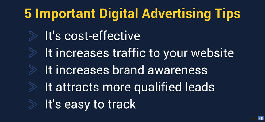 Tips for digital advertising