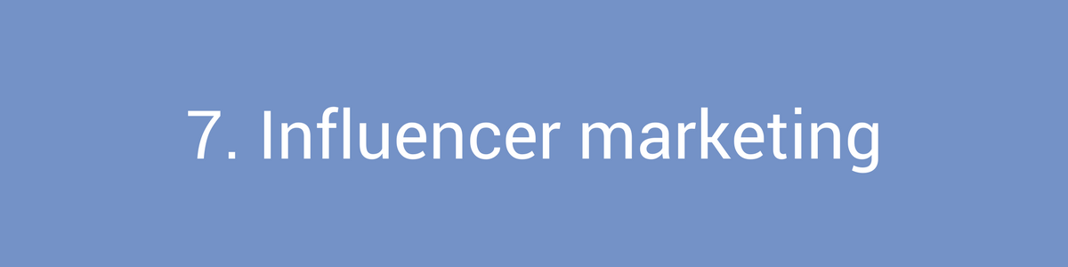 Influencer Marketing