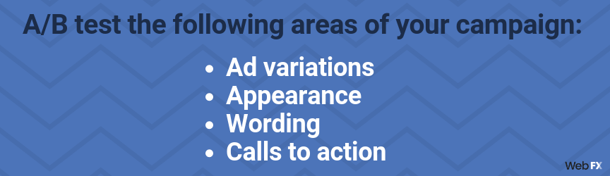 you should test these areas of your ads
