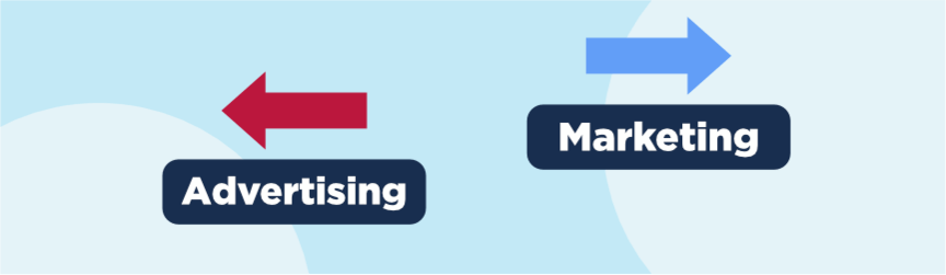 advertising and marketing arrows