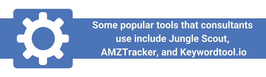 The types of tools used by Amazon consultants