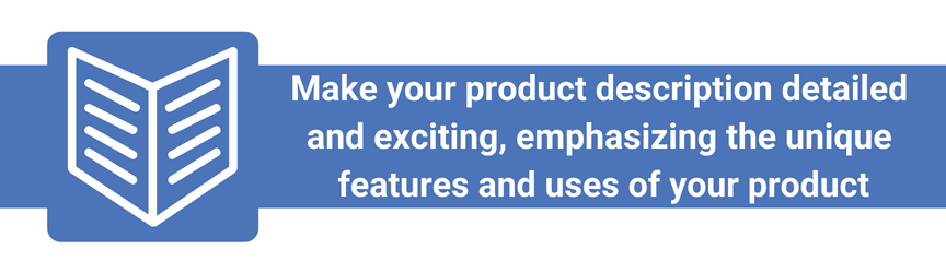 The best practices for Amazon product descriptions