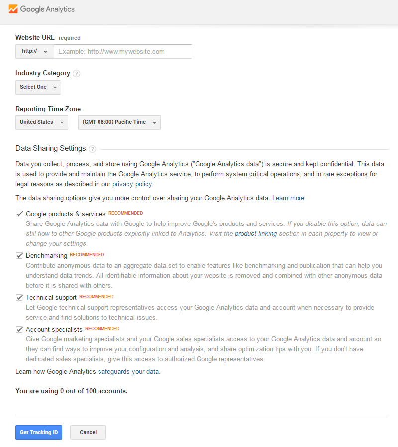 How to set up analytics