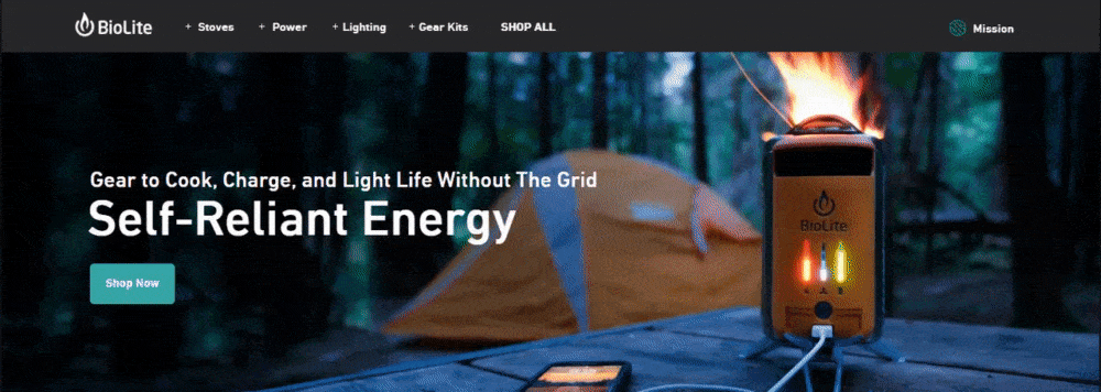 dollar shave club web design
