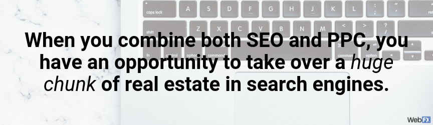 combine seo and ppc for best results
