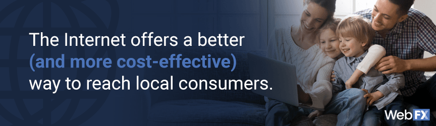 The advantage of digital marketing versus direct mail marketing