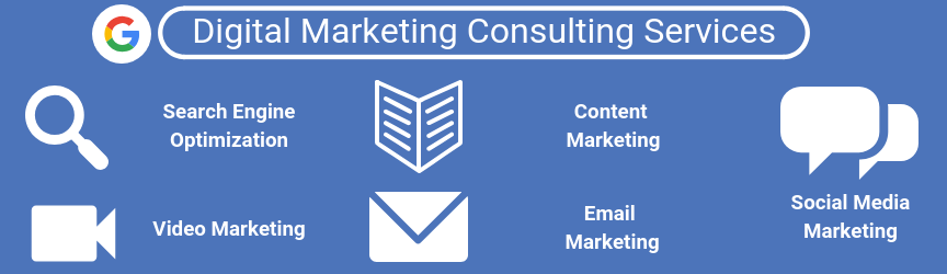 The types of digital marketing consultant services