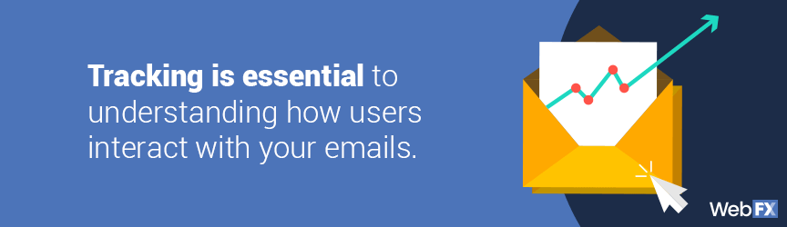 tracking is essential to understanding how users interact with your emails