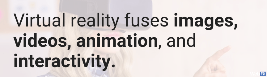 someone using a vr headset