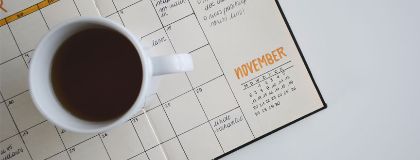 calendar with dates