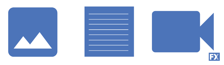 A list of ad types for Google remarketing