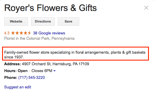 Google My Business Introduction