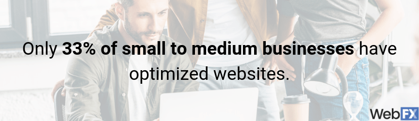 having an optimized website
