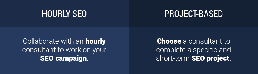 The differences between hourly SEO and project-based SEO