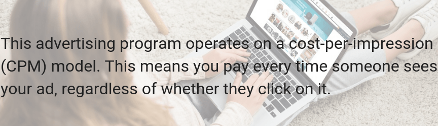 A statement on how the amazon advertising platform works