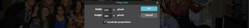 image of pixlr image ratio