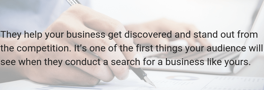 A Google knowledge panel helps your business get discovered