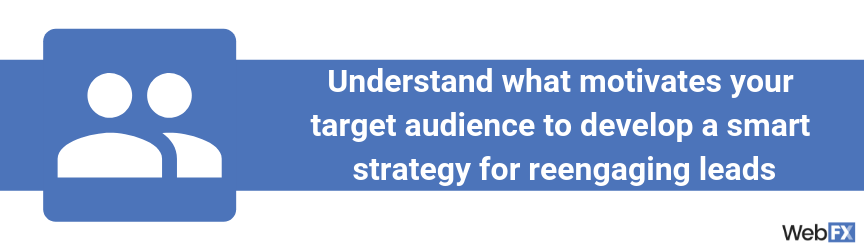 A statement on the role of audience research in lead generation