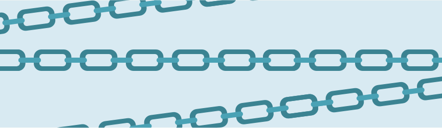 illustrated chain links