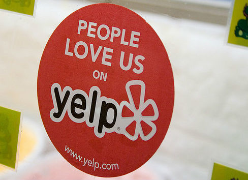 image of people love us on yelp sticker