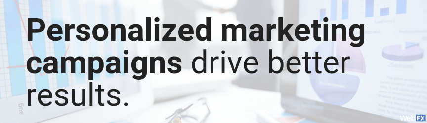 personalized marketing campaigns are most effective