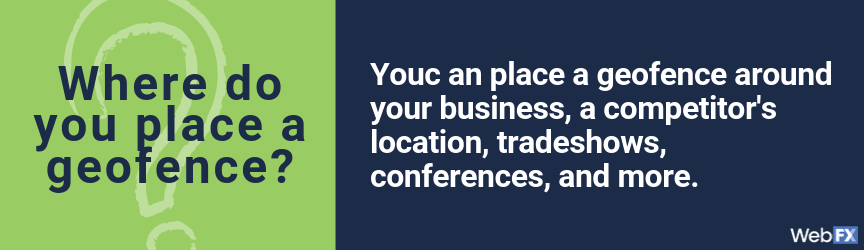 where to place geofence
