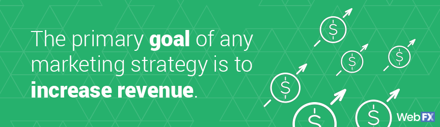 the primary goal of any strategy is to increase revenue