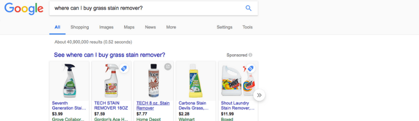 product search details