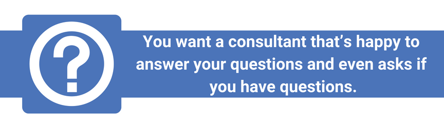 What to look for when asking an Amazon consultant questions