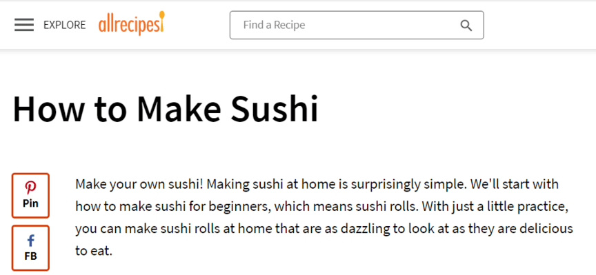 H1 example for SEO beginner tip