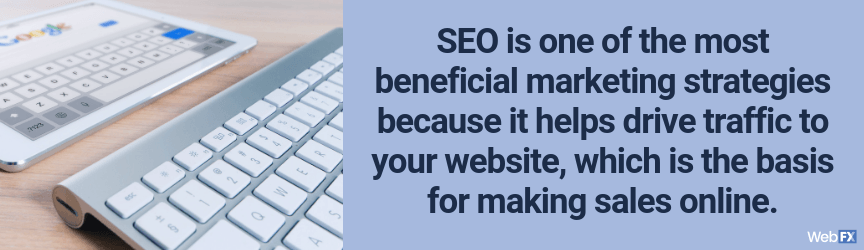 seo is one of the most beneficial marketing strategies