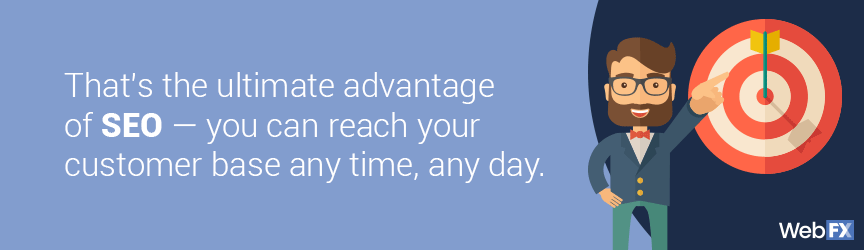 pull quote ultimate advantage of seo