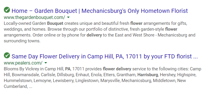 google results
