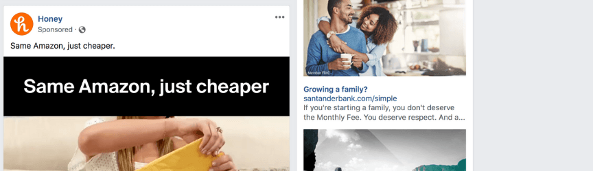 social media ad