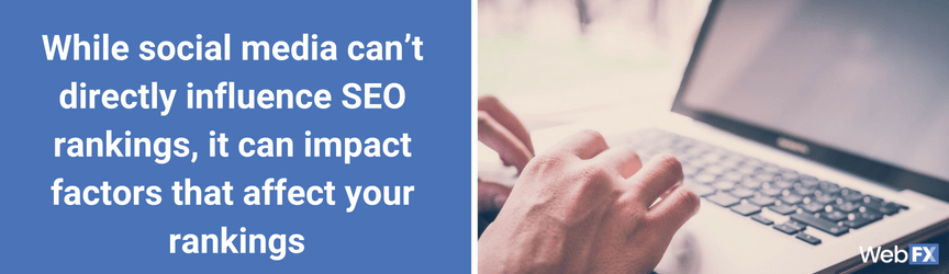 A statement on social media and SEO, and how they influence one another
