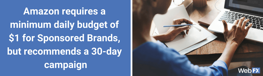 The average cost of Sponsored Brands