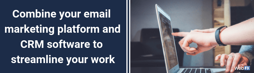 A best practice for creating a targeted email marketing campaign