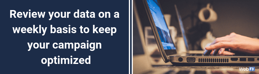 A statement on using data to create a targeted email marketing campaign