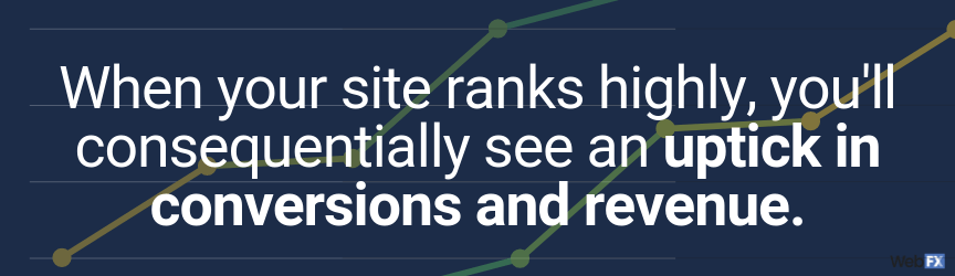 uptick in conversions
