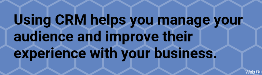 using crm properly