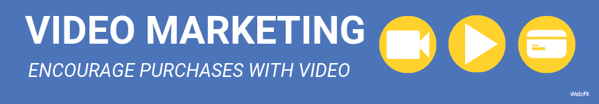 A graphic for video marketing