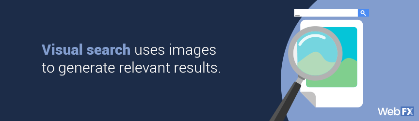 The definition of visual search