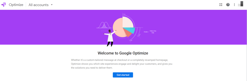 Google Optimize for website SEO