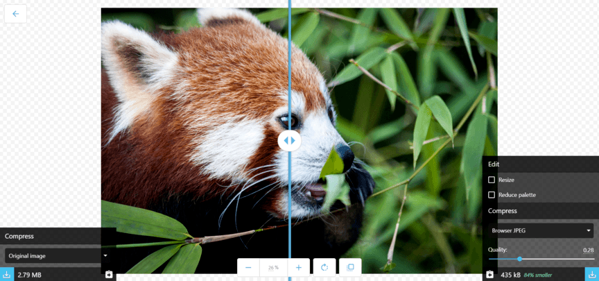 Squoosh for website SEO