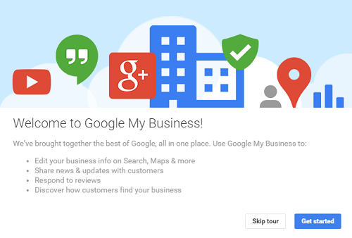 Welcome to Google My Business