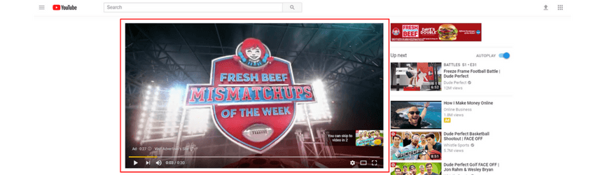 youtube ad